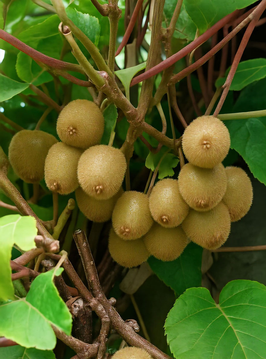 50 Graines De Kiwi (Actinidia Deliciosa) - Plante Grimpante Fruitière - Pour Jardin