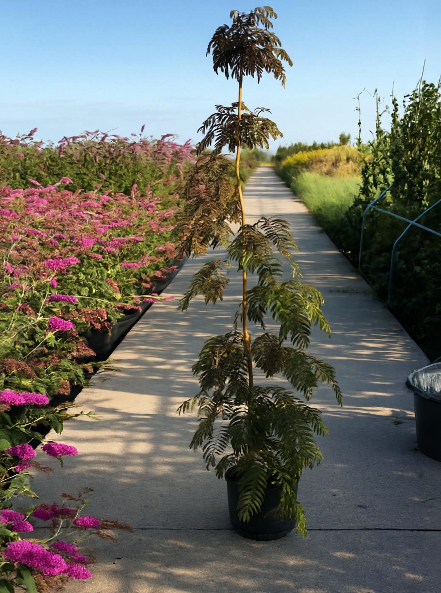 julibrissin 'Chocolate Fountain' / Seidenbaum 'Chocolate Fountain'